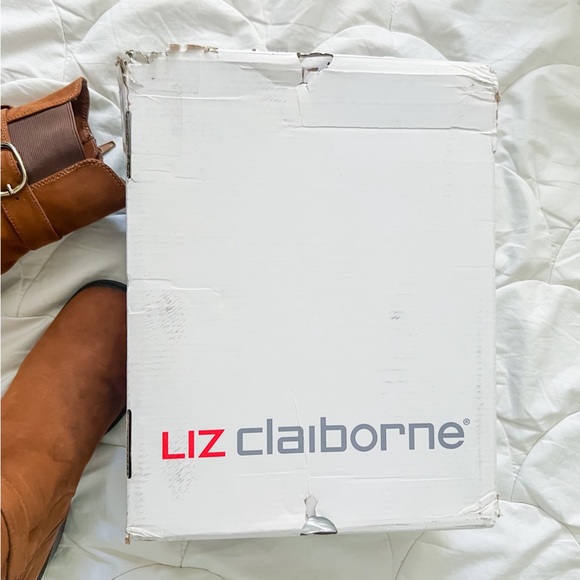 Liz Claiborne Ellison Chelsea Boots - Brown, Size 7 - Picture 4 of 12